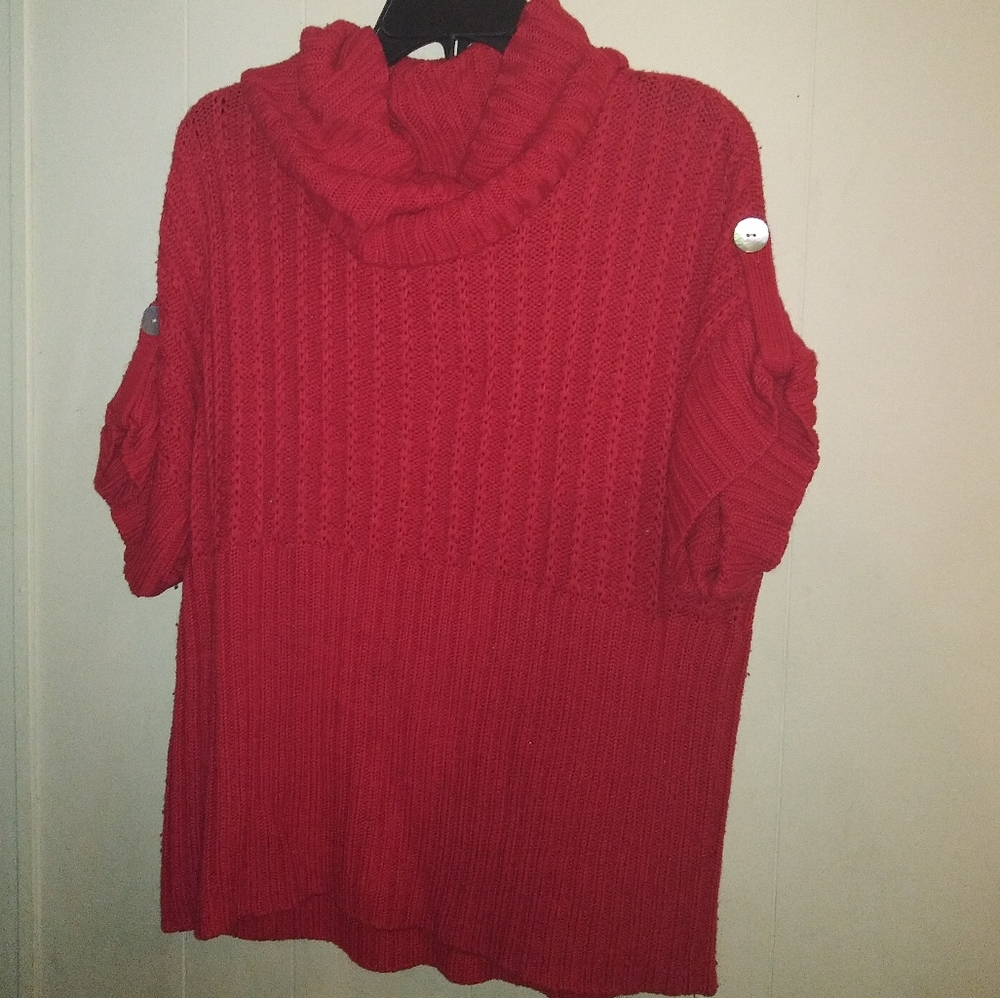 Cowl neck sweater shirt